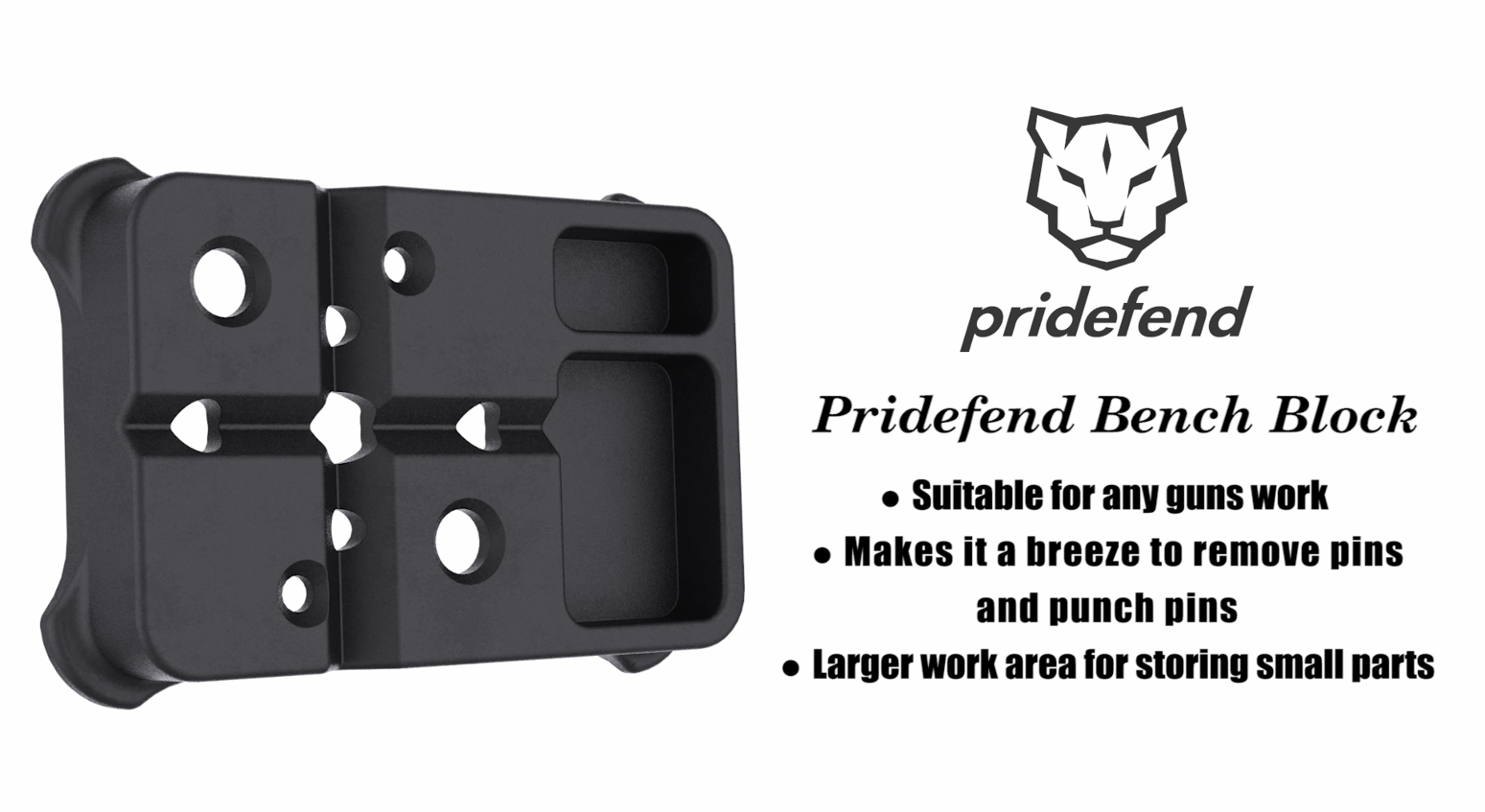 Amazon.com: Pridefend Bench Block, Universal Armorers Block